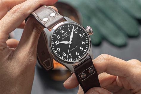 iwc big pilot 43 thickness|IWC big pilot's watch 43.